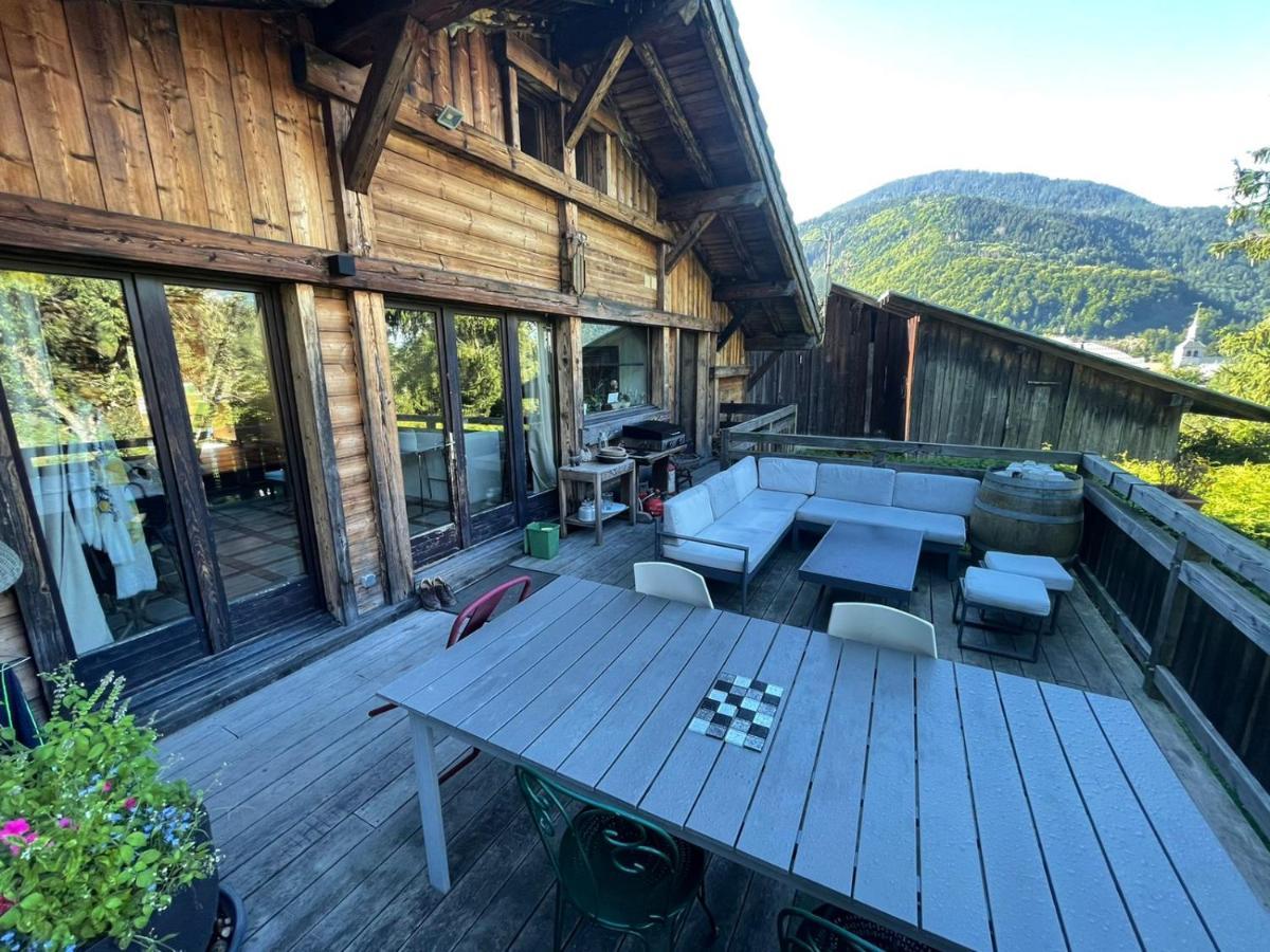Magnifique Chalet Dans La Vallee De Chamonix Servoz Dış mekan fotoğraf